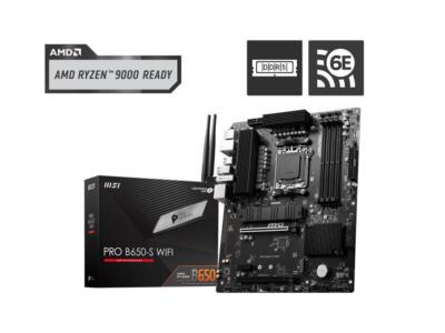 MSI PRO B650-S ATX Motherboard WIFI AM5 AMD Ryzen 7000
