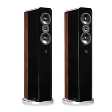 Q ACOUSTICS CONCEPT 500 COPPIA DIFFUSORI DA PAVIMENTO BLACK/ROSEWOOD NUOVI