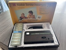 Vintage Kodak Trimlite Instamatic 28 Camera With Some Accessories Untested