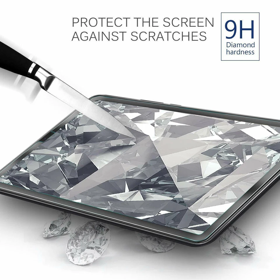 2X Tempered Glass Screen Protector For Apple iPad 10th 9th 8th 7th 6th Gen Air 5 - Image 4 of 4