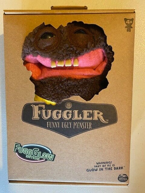 FUGGLER FuggGlow EDITION GRIN GRIN BROWN FUNNY UGLY MONSTER FUGGLER FuggGlow EDITION GRIN GRIN BROWN FUNNY UGLY MONSTER