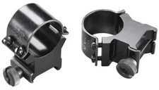 Weaver Sure Grip Detachable Rings 1" Medium Scope Rings Black Gloss #49160