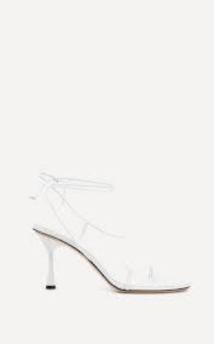Studio Amelia Emily Wrap 90 Heel in White