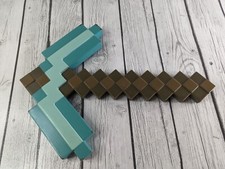 MINECRAFT DIAMOND PICKAXE Cosplay Costume PLASTIC MOJANG