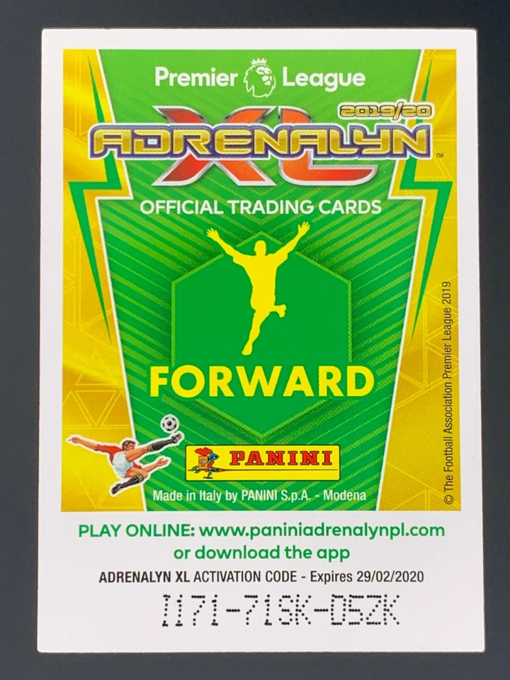 2019-20 Panini Adrenalyn XL Premier League #213 Mason Greenwood ManU - Image 2 of 2