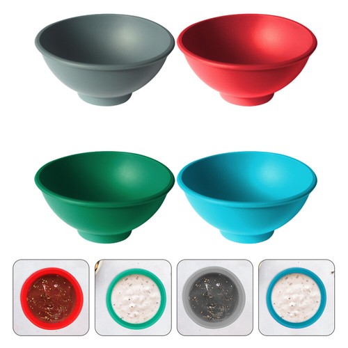 4 Pcs Silicone Small Bowl Dipping Sauce Child Side Dish - Picture 5 of 7