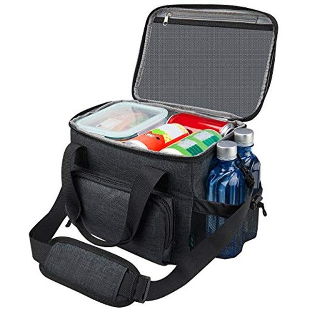 Lunch Box For Men, 18 Cans Large Leakproof Insulated Big Box, Lunchbox