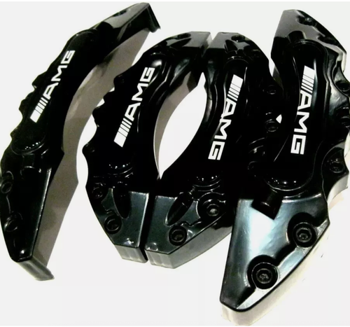 4 SET Brake Caliper Covers for Mercedes A B C E S G ML GL GLA GLB GLC GLE Class - Picture 4 of 8