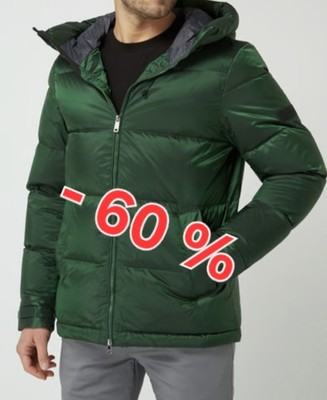 NEU Roy Robson: grüne Herren Daunenjacke mit Kapuze in Größe 50
