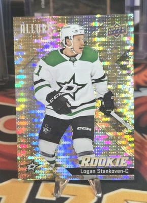 Logan Stankoven 2024-25 Allure Gold Glitter Bomb /199 Rookie