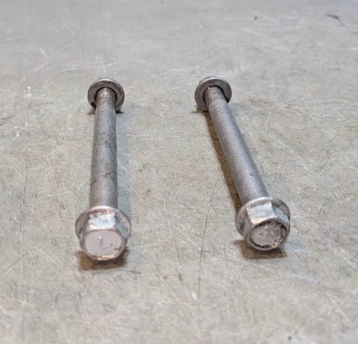 Kawasaki KX125 KX250 KX500 Lower Engine Mount Mounting Bolts Bolt Set 92002-1491
