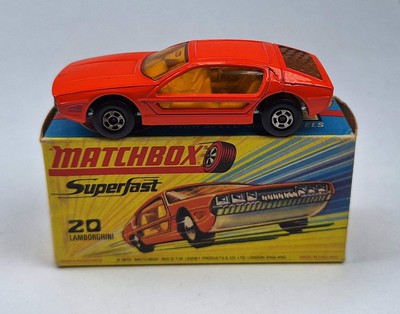 MATCHBOX SUPERFAST No.20 - LAMBORGHINI MARZAL, England, original box without NEW