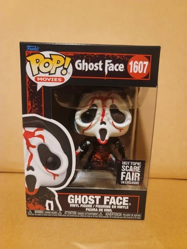 Funko Pop! Movies Ghost Face #1607 Hot Topic Scare Fair 2024. Brand New!