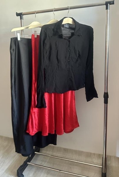 Women Trussardi Shirt Black Viscose S