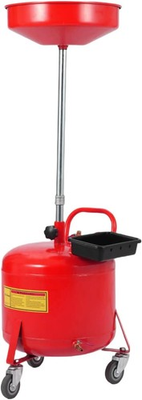 #ad #ad Portable Waste Oil Drain Tank 8 Gallon with Wheel Adjustable Funnel Height $67.99