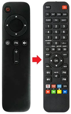 Fernbedienung geeignet für SMSL D6S | DL300 | DO200