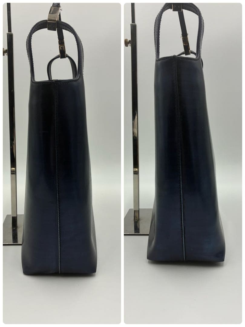 Minimal Handbag Tote Bag Navy Women - GUCCI thumbnail 4