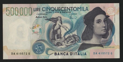 500000 LIRE RAFFAELLO SANZIO 13/05/1997 SUP - Bild 1 von 3