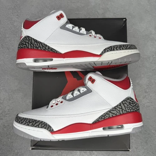 Size 10.5M/12W - Jordan 3 Retro Fire Red (2022) DN3707-160
