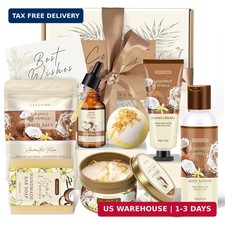Gifts for Women Happy Birthday Gift Baskets, Bath and Body Gift Set Mothers Day