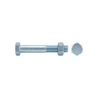 Din 601 Sechskant-Schaftschraube M10X30 Stahl 4.6 Feuerverzinkt M. Mutter 100