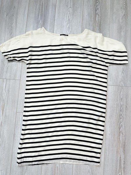 Women Bruuns Bazaar Dress White Viscose 36 #BL9L