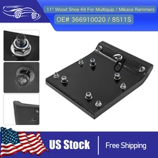 Fit Multiquip MT54F MT55F MTX60 MTX70 MT-76D MTX80 8511S 11" Wood Shoe Kit