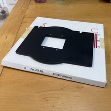 Omega 2 1/4 x 2 3/4 glassless negative carrier 423-356 in box