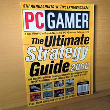 PC Gamer Magazine January 2000 Ultimate Strategy Guide NO LABEL