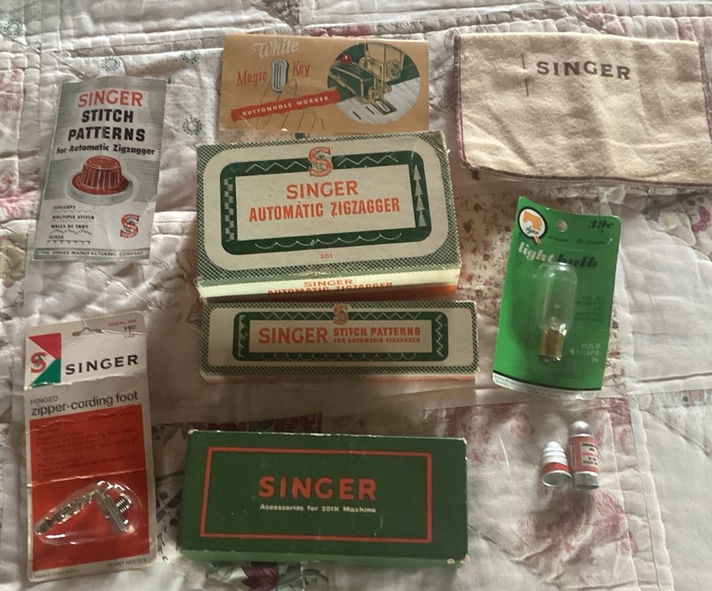 Vintage Singer Mixed Sewing Machine Attachment Lot 10 Accessories Attachments
