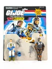 vtg G.I. Joe ARAH Action Figure Battle Force 2000 Maverick Blocker w/ Cardback