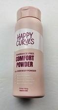 Happy Curves Fragrance-Free Comfort All Over Body Powder 5oz/142g - NEW