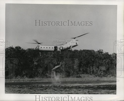 #ad 1958 Press Photo Ryan Firebee jet target drone selected as target for missions $24.99