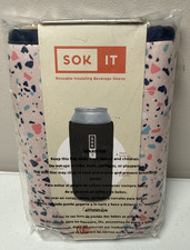 NEW 25 OZ SOK IT Java Sok Iced Coffee Cup Sleeve Cooler