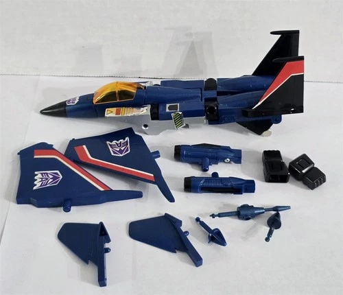 B-173 VINTAGE 1980'S HASBRO G1 TRANSFORMERS THUNDERCRACKER ACTION FIGURE