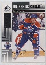 2011-12 SP Game Used Edition Authentic Rookies /699 Anton Lander #168 4f5