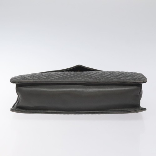 Auténtico bolso de mano de cuero gris Bally - Imagen 17 de 21