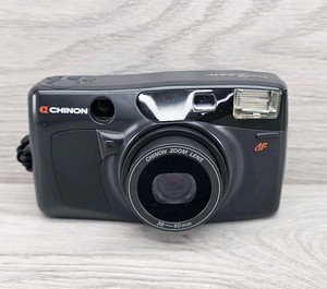 Chinon Pocket Zoom Compact 38-60mm Zoom Lens 35mm Film Camera (Tested & Working)