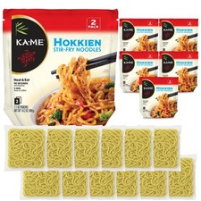 Ka-Me Hokkien Stir Fry Noodles - 14.2 Ounce (Pack of 6)
