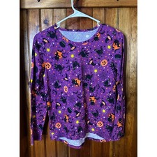 The Children's Place Halloween Print Long Sleeve Shirt Girls XL 14 