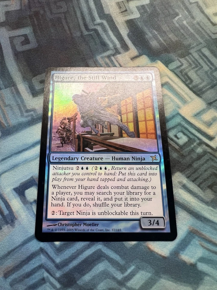 MTG Foil Higure, the Still Wind EX/LP- Betrayers of Kamigawa - Image 2 of 4