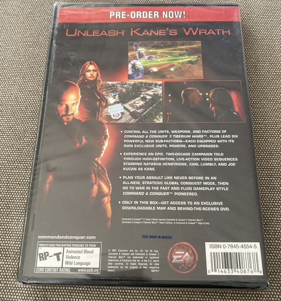 Command & Conquer 3: Kane's Wrath PC Brand New - Image 2 of 4