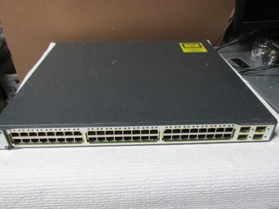 Cisco Catalyst WS-C3750G-48PS-S 3750G Series PoE 48-Port Switch