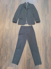 Van Heusen Flex Boys Black Suit Set Size 14 Slim