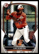 2023 Bowman Draft Luis Almeyda Rookie Baltimore Orioles #BD-145