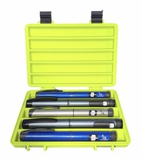 5 Pen Peptide/Insulin Case - Matte Bright Yellow