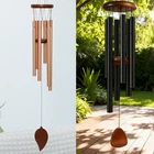 Large Deep Resonance Serenity Wind Chimes Metal Deep Tone Outdoor Home Decor US