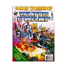 GW White Dwarf  #148 "Renegades - Daemons & Daemon Engines of Khorne Bat Mag VG
