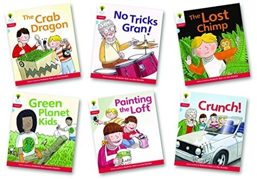Oxford Reading Tree: Level 4: Floppy's Phonics Fiction: Pack of 6 by Roderick...