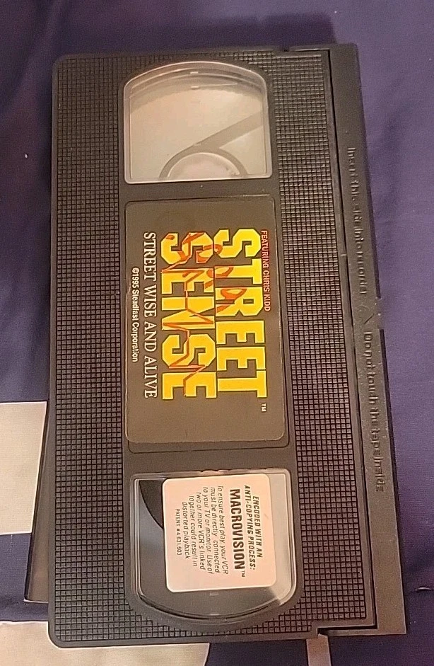 Street Sense (VHS, 1995) Chris Kidd Street Wise and Alive With Training Booklet - Image 4 of 4